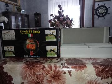 Calici Goldline Due Confezioni Oro