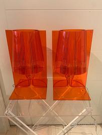 coppia Kartell Take lampada tavolo di design