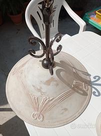 Lampadario in ferro
