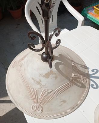 Lampadario in ferro