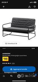 Divano letto ikea hammarn