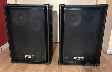  Coppia casse attive a 3 vie  FBT Goldline GL 30A