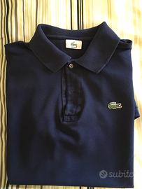Polo Lacoste originale blu navy