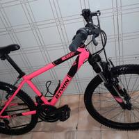 Bici Btwin Rockrider 500.
Cambio Shimano 3x6.