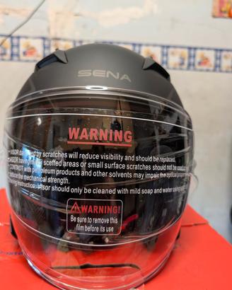 Casco Sena OutStar S Taglia XL Open Face Black 