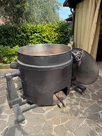 Caldaia bagno d’olio per cottura alimenti
