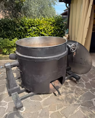 Caldaia bagno d’olio per cottura alimenti