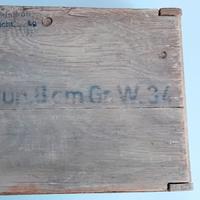 Cassa munizioni mortaio esercito tedesco