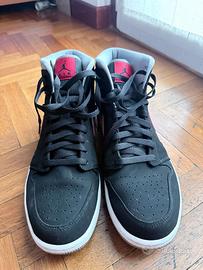 Nike Air Jordan 1 Mid "Particle Grey" 46