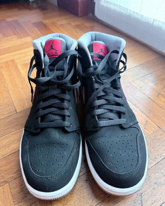 Nike Air Jordan 1 Mid "Particle Grey" 46