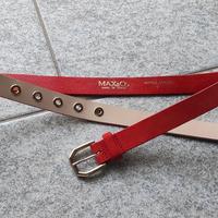 Cintura MAX&Co. bicolore rosso & rosa – Vera pelle