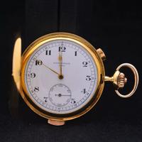 Repetition Chronograph Sina Pocket vintage 18 kt