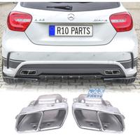 TERMINALI SCARICO MERCEDES CLASE A W176 CLA W117 G
