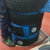 Cerchi originali Tiguan 17" in lega + gomme M+S