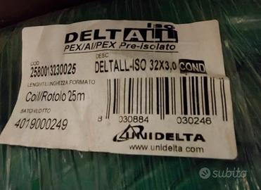 Rotoli tubo multistrato per condizionamento Delta 