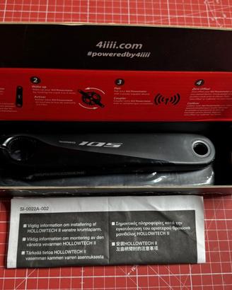 4iiii PRECISION 3+ Pow Meter Shimano 105 R7000 170
