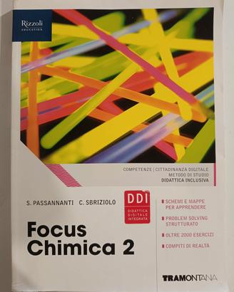 libro per le superiori Focus chimica 2