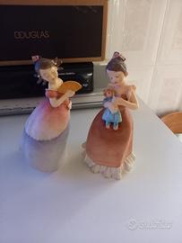 Coppia statuine ballerine 