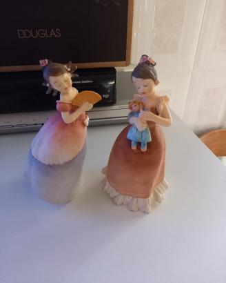 Coppia statuine ballerine 