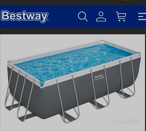 Piscina Bestway 412 × 201 × 122
