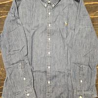 Camicia Ralph Lauren denim uomo nuova, mai usata.