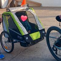 Carrello per bici o passeggino trekking 
