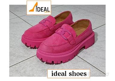Nuovi Mocassini Ideal Shoes n.39 loafer Patform