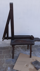 Antica gramola in legno primi 900