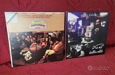 Lotto Musicale Vinili Vintage Andrea Mingardi LP L