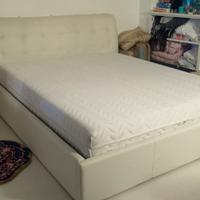 Letto contenitore con materasso