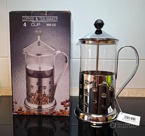 Tisaniera-teiera-caffettiera a stantuffo