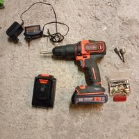 trapano avvitatore black and decker 