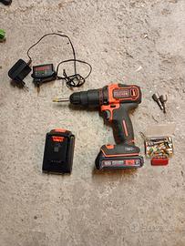 trapano avvitatore black and decker 