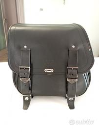 Borsa moto Franco cuoio 