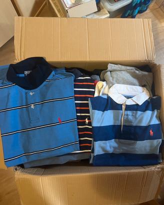 70 pezzi ralph laurent,tommy hilfiger e lacoste gA