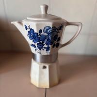 Caffettiera Vintage in ceramica 6 tazze