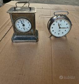sveglia e orologio 