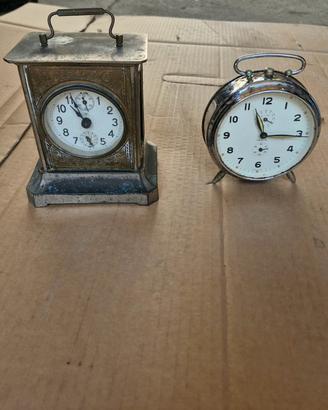 sveglia e orologio 