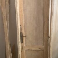 Porta legno massello decappata