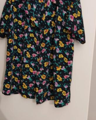 camicia da donna a fiori 