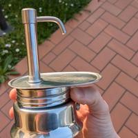 Caffettiera 1 tazza in acciaio inox