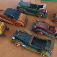 6 auto antichizzate in legno - Wooden Car