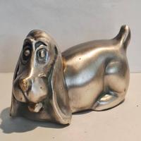 scultura cane bassotto 