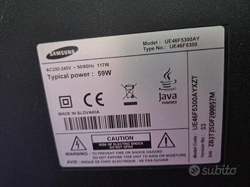 TV samsung 46 pollici