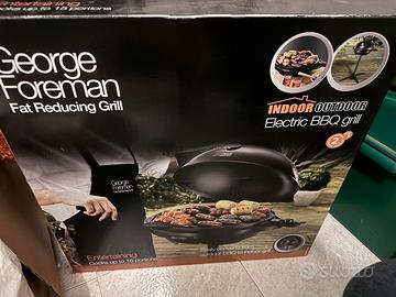 George Foreman Barbecue (bbq) Elettrico 2 in 1