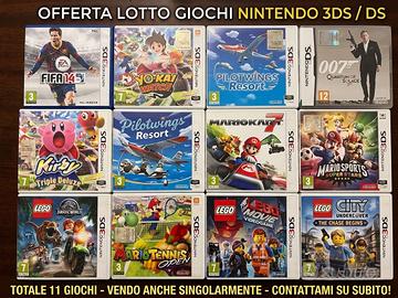 Lotto Giochi Nintendo 3DS e DS