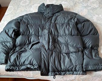 Piumino uomo con cappuccio Fila vera piuma D oca