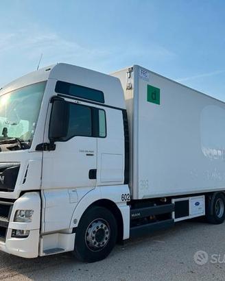Autotreno frigo Man TGX 26.480 e Biga Omar