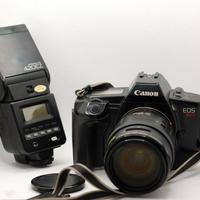 canon EOS 620 + obiettivo Canon AF ef 35-105 flash