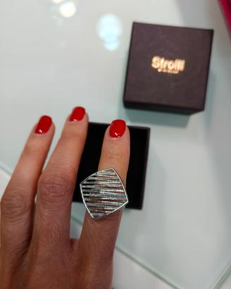 anello da donna in acciaio 